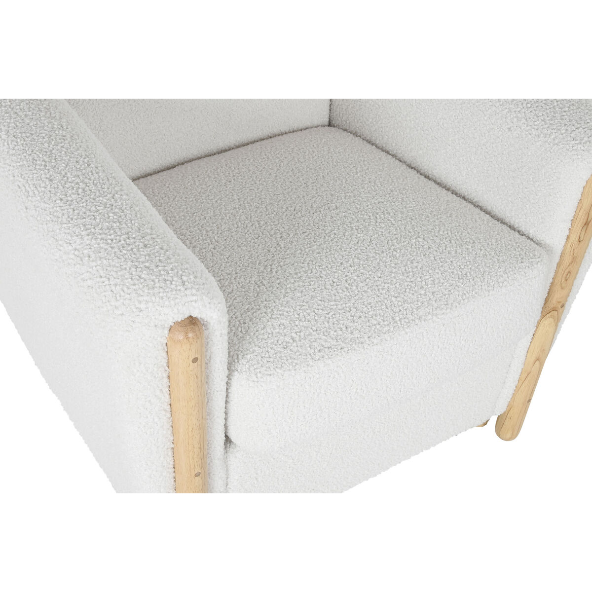 Tugitool Home ESPRIT Valge 81 x 78 x 82 cm